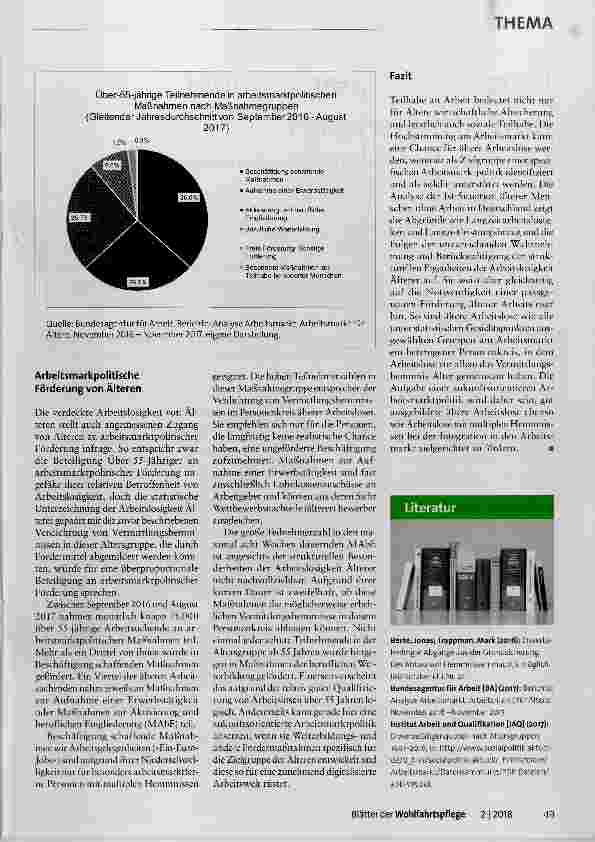 Vorschauseite 3: Ältere am Arbeitsmarkt