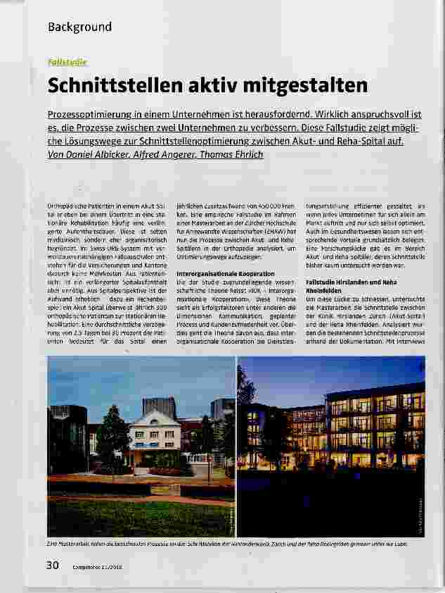 Vorschauseite 1: Schnittstellen aktiv mitgestalten