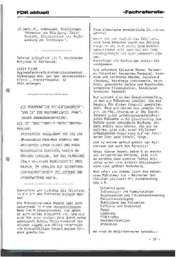 Vorschauseite 1: Die präoperative Patientenvorbereitung ist ein Musterbeispiel praktischer Krankenhaushygiene