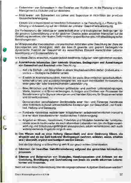 Vorschauseite 2: Gesundheitserziehung in der Krankenpflege