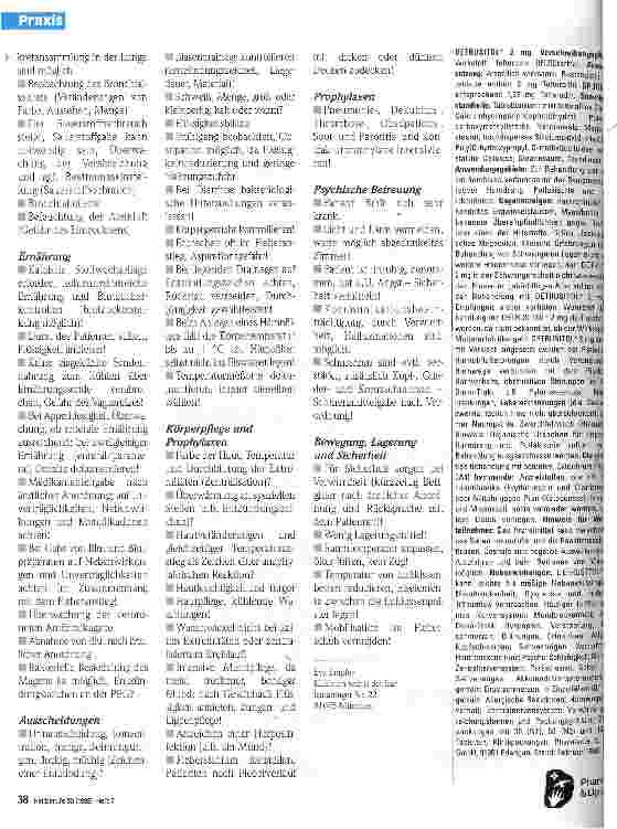 Vorschauseite 3: Fieber - Besonderheiten bei Intensivpflege