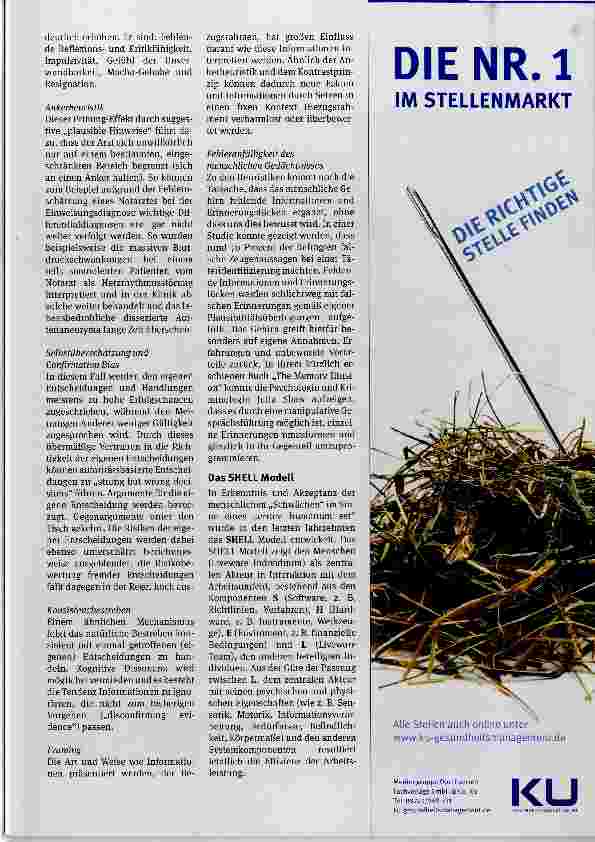 Vorschauseite 3: Richtige Entscheidungen treffen