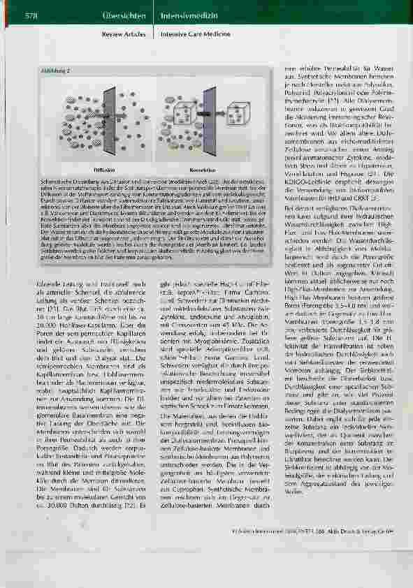 Vorschauseite 5: Grundlagen der Nierenersatztherapie in der perioperativen Intensivmedizin