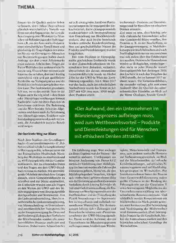 Vorschauseite 3: Gemeinwohl-Ökonomie, Wettbewerb und die Leitidee einer inklusiven Gesellschaft