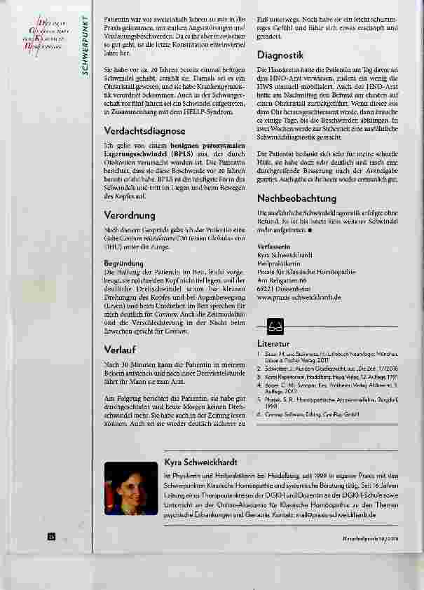 Vorschauseite 4: Schwindel Was tun, wenn sich alles dreht?