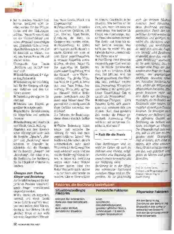 Vorschauseite 3: Zwischen Nähe und Distanz