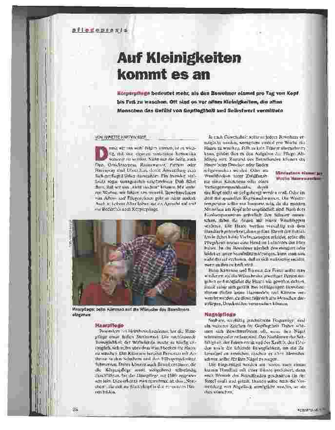 Vorschauseite 1: Auf Kleinigkeiten kommt es an