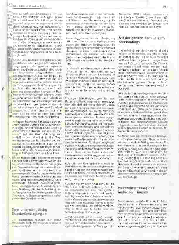 Vorschauseite 3: Die Planung von drei Krankenhäusern in der Wüste