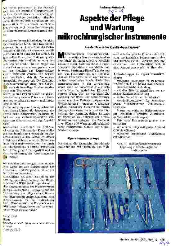 Vorschauseite 2: Krankenpflegedokumentation in Feierabendund Pflegeheimen Erfahrungsbericht