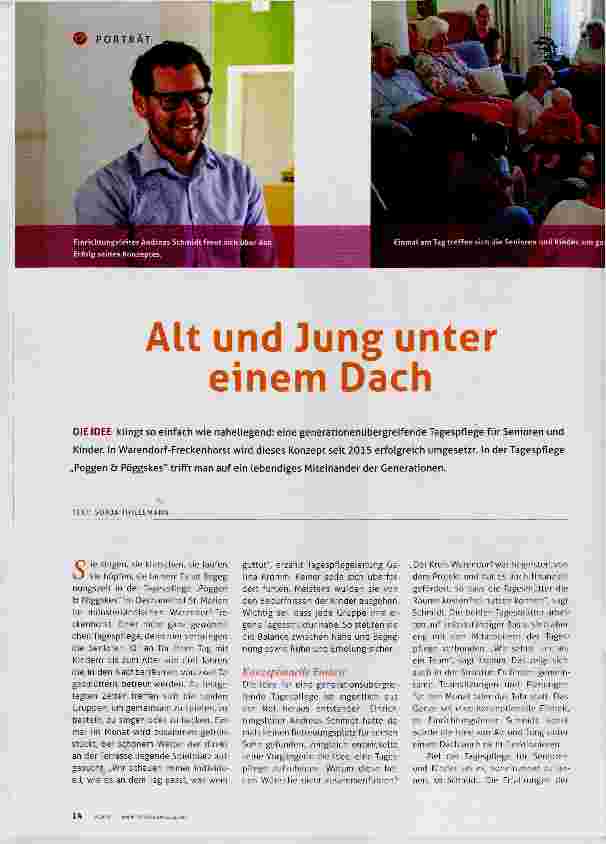 Vorschauseite 1: Alt und Jung unter einem Dach
