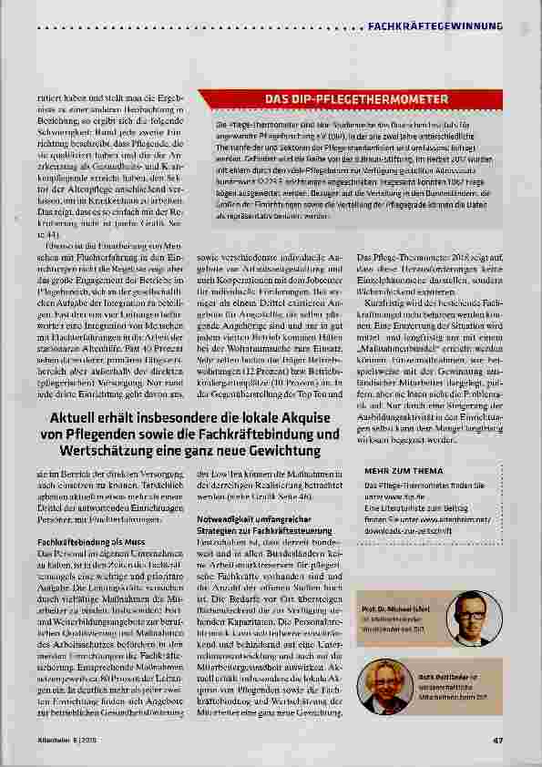 Vorschauseite 4: Ein Maßnahmenbündel ist gefragt