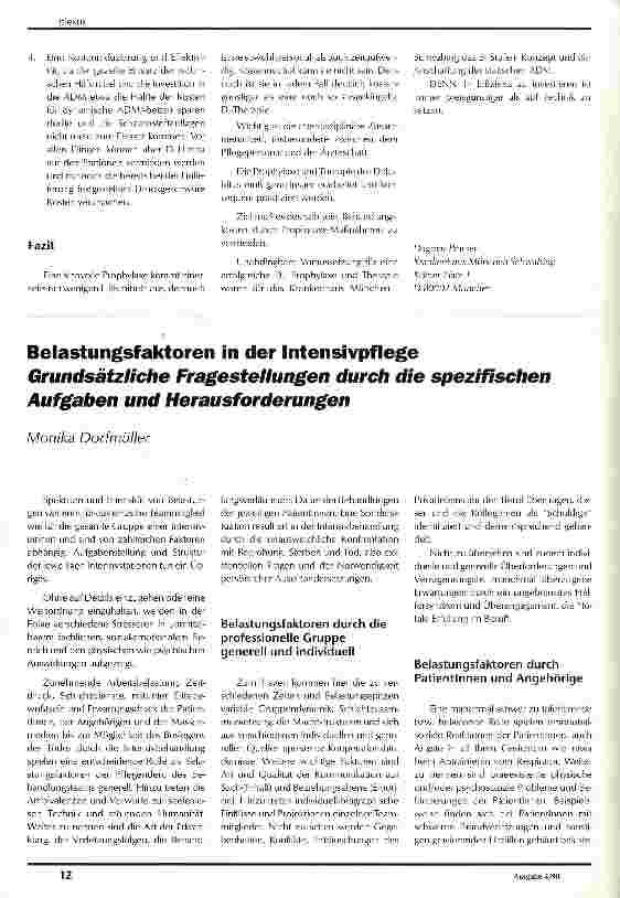 Vorschauseite 4: Eine Möglichkeit kann das 5 -Stufen-Konzept der Dekubitusprophylaxe sein -ein Projekt zur Qualitätsverbesserung