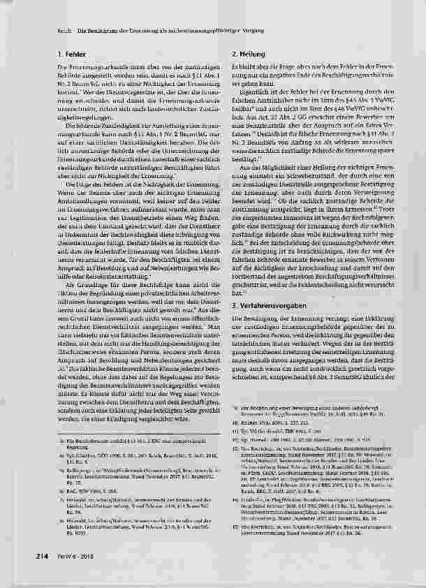 Vorschauseite 2: Die Bestätigung der Ernennung als mitbestimmungspflichtiger Vorgang