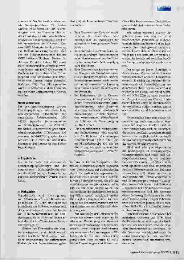 Vorschauseite 3: Belastung mit Mykobakterien notwendig?