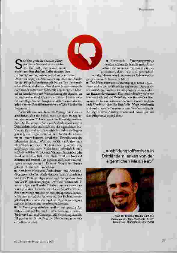 Vorschauseite 2: Ausbilden in Drittländern?