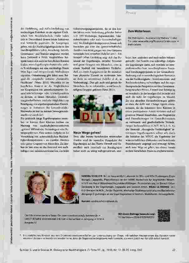 Vorschauseite 4: Neue Wege gehen