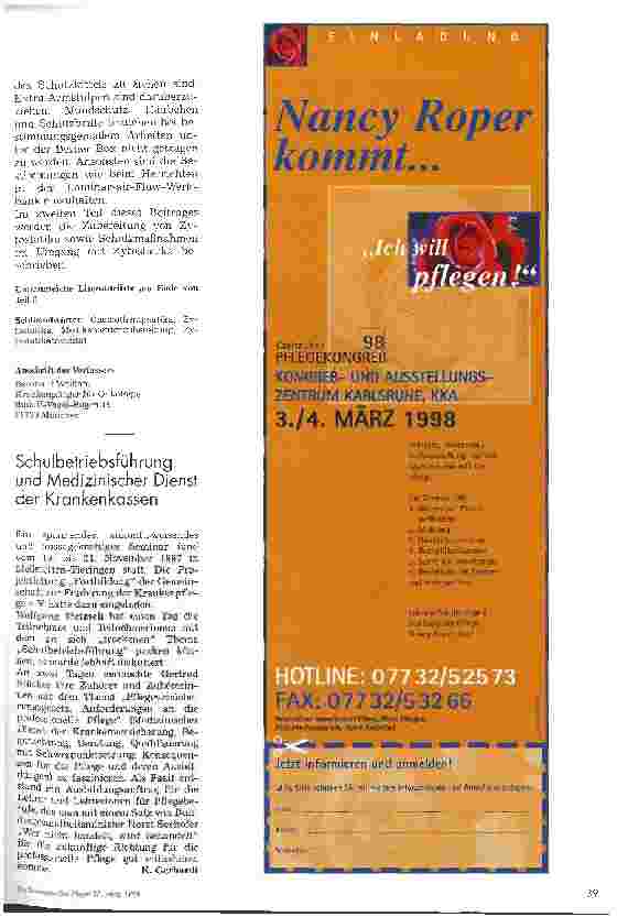 Vorschauseite 4: Maßnahmenkatalog zum Schutz der Mitarbeitzer bei der Zubereitung von Chemotherapeutika 1. Teil