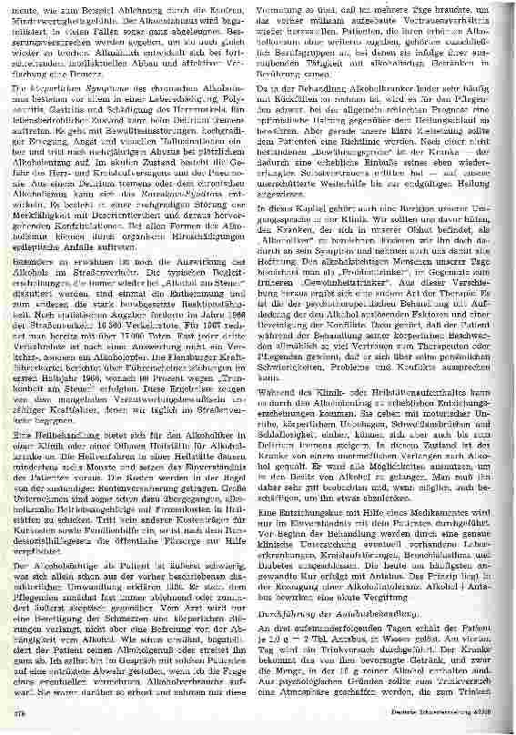 Vorschauseite 3: Probleme des Alkoholismus aus der Sicht der Krankenschwester