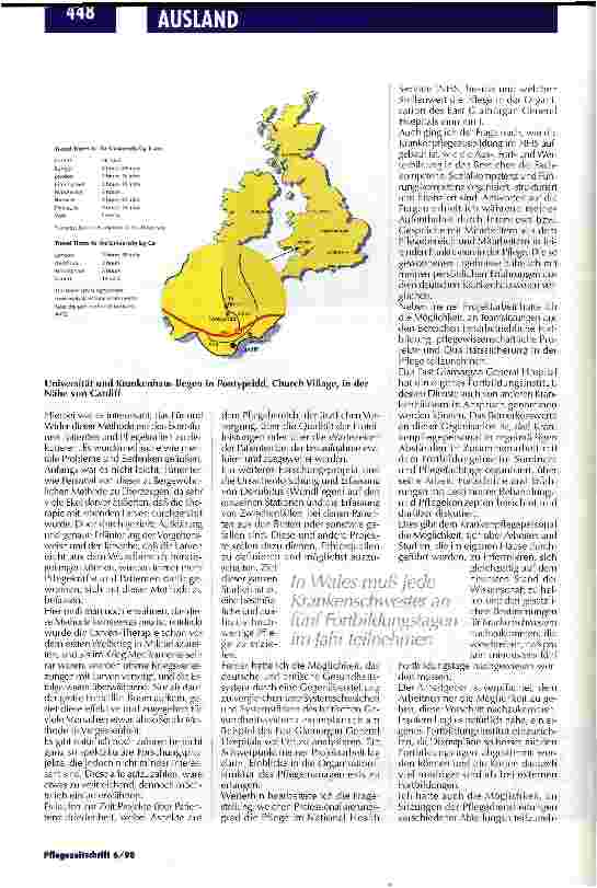 Vorschauseite 3: Das teamorientierte Arbeiten hat mich nachhaltig beeindruckt Pflege und Pflegestudium in Wales