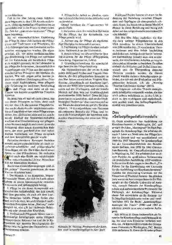 Vorschauseite 2: Pflegetheorien Zur Bedeutung von Pflegetheorien für die Pflegepraxis