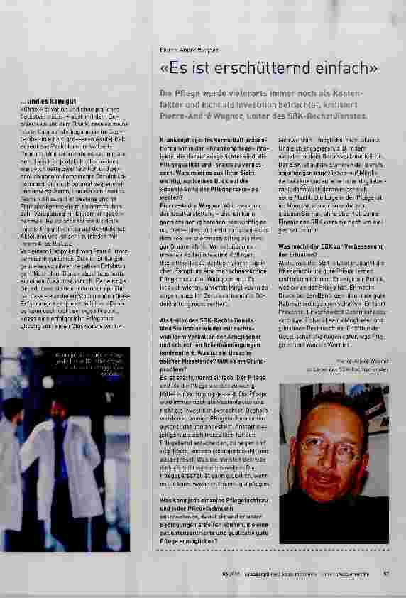 Vorschauseite 2: «Ich hatte schlicht keine Chance»