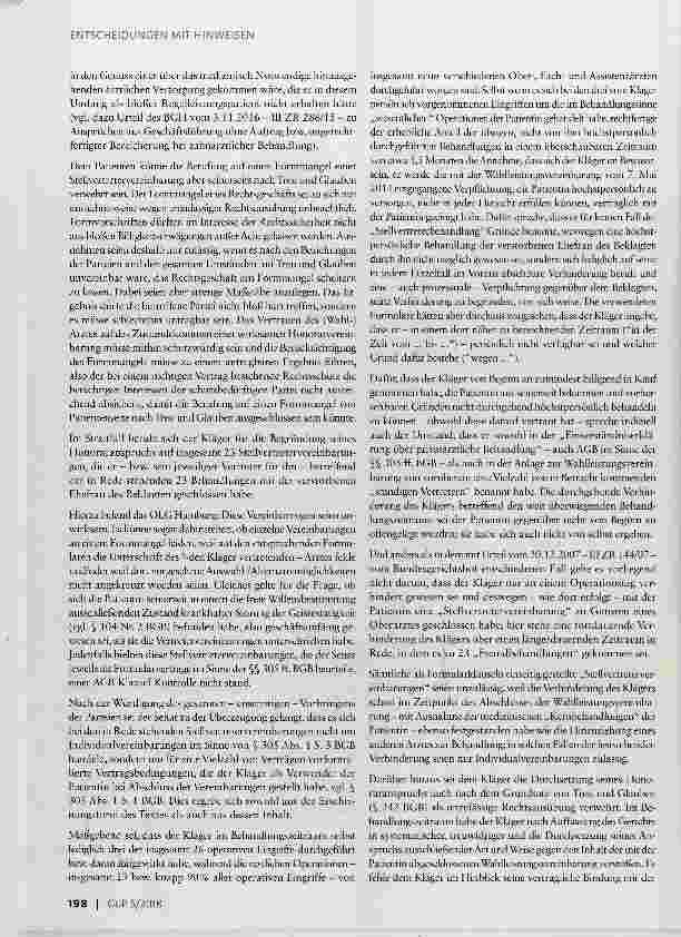 Vorschauseite 4: Unwirksamkeit von vielfach verwendeten Stellvertretervereinbarungen bei Wahlleistungen