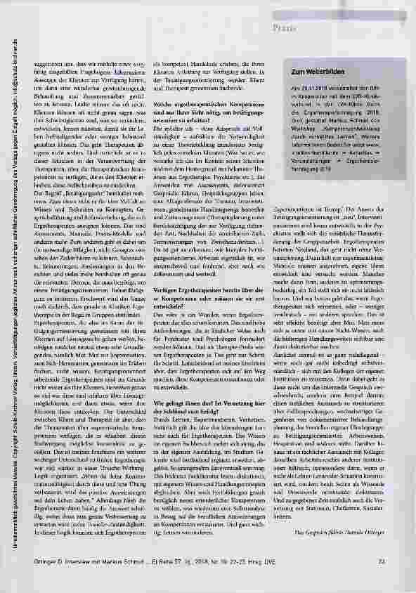 Vorschauseite 2: Die Szene ist im Aufbruch