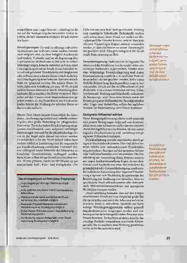 Vorschauseite 2: Den Dekubitus vermeiden
