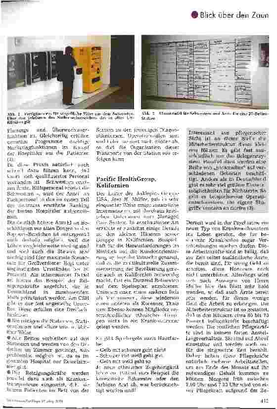 Vorschauseite 3: Managed Care, Management und Marketing Bericht über eine Informationsreise in die USA zum Thema Managed Care, Teil 2