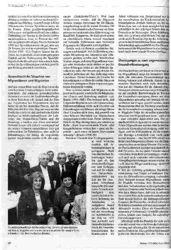 Vorschauseite 3: Das war so nicht geplant ... Migration, Alter und Gesundheitsversorgung