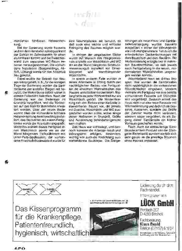 Vorschauseite 4: Die eigene Naßzelle für jede Wohneinheit