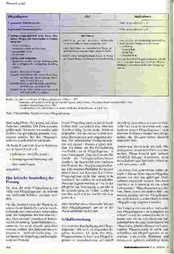 Vorschauseite 3: Pflegediagnosen Pflegeplanung bei einer Patientin mit Herzinsuffizienz