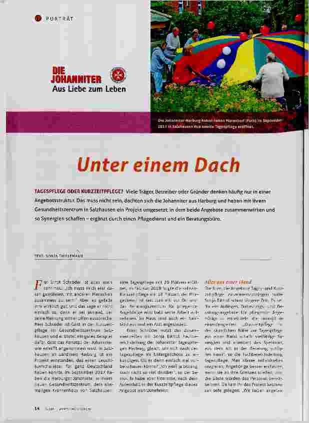 Vorschauseite 1: Unter einem Dach