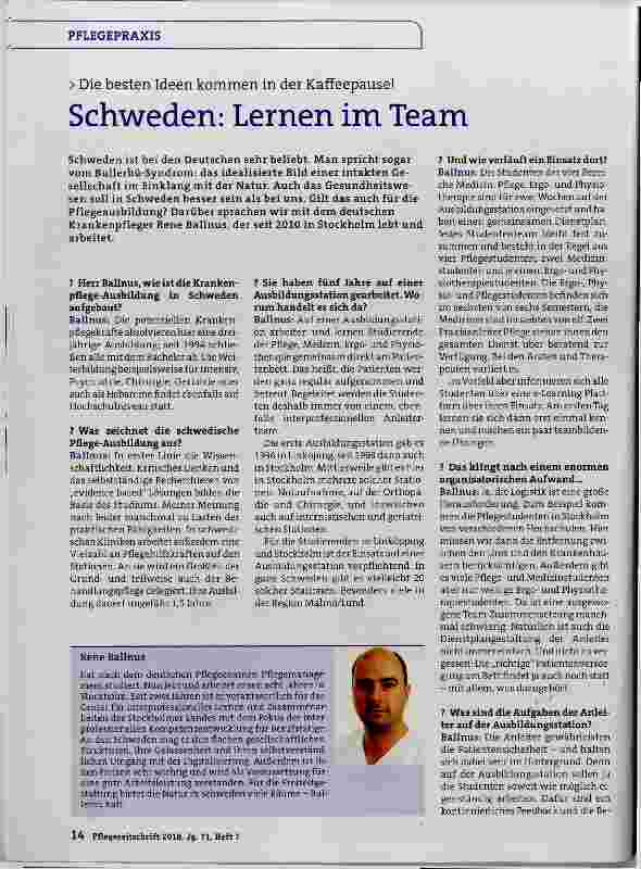 Vorschauseite 1: Schweden: Lernen im Team
