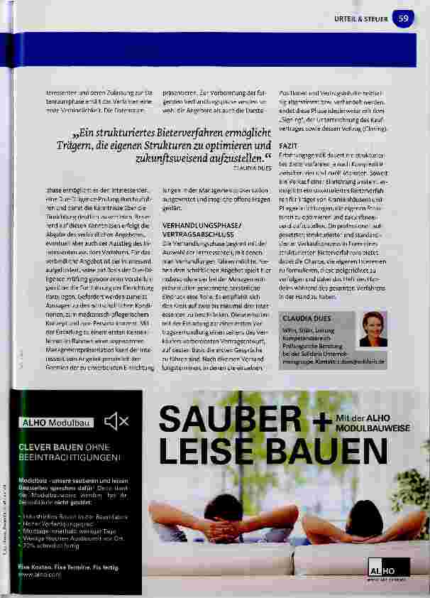 Vorschauseite 2: Nichts dem Zufall überlassen
