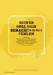 Vorschauseite 1: KEINER SOLL SICH BENACHTEILIGT FÜHLEN