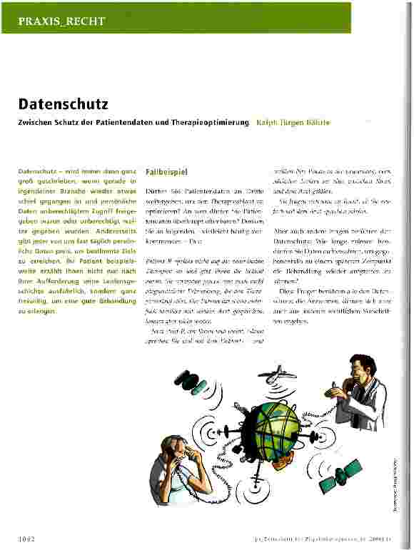 Vorschauseite 1: Datenschutz