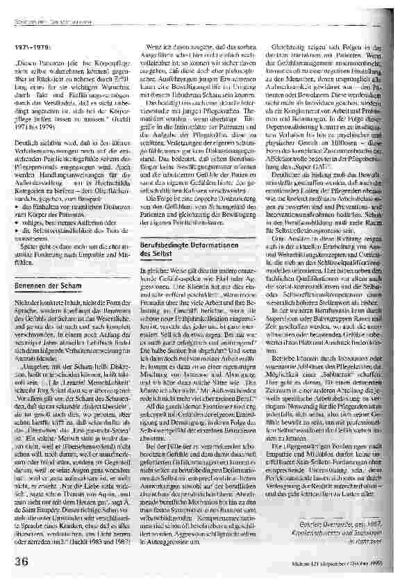 Vorschauseite 3: Gefühlsarbeit in der Pflege Von Sprachbereinigung und Deformation des Selbst