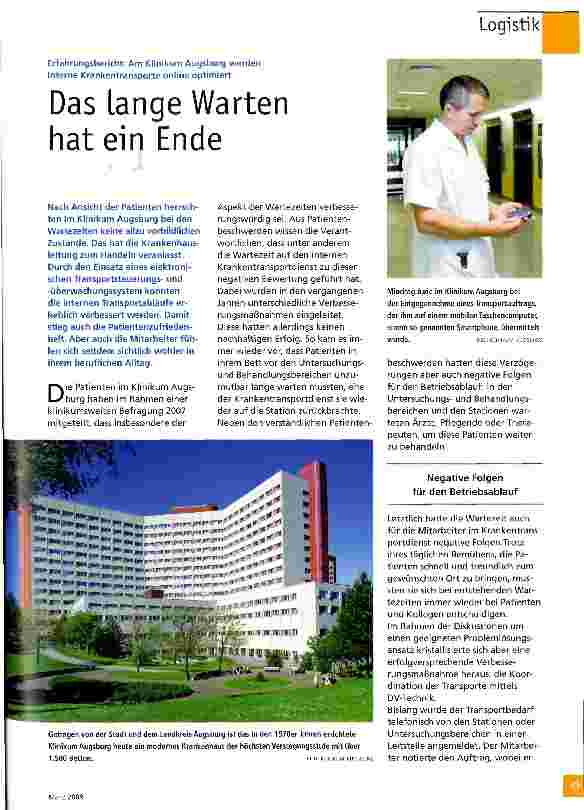 Vorschauseite 1: Das lange Warten hat ein Ende