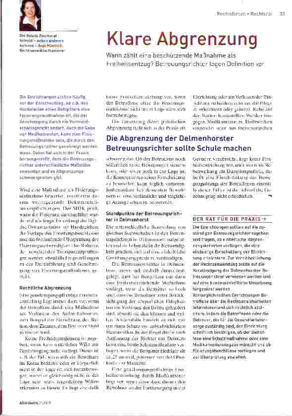Vorschauseite 1: Klare Abgrenzung