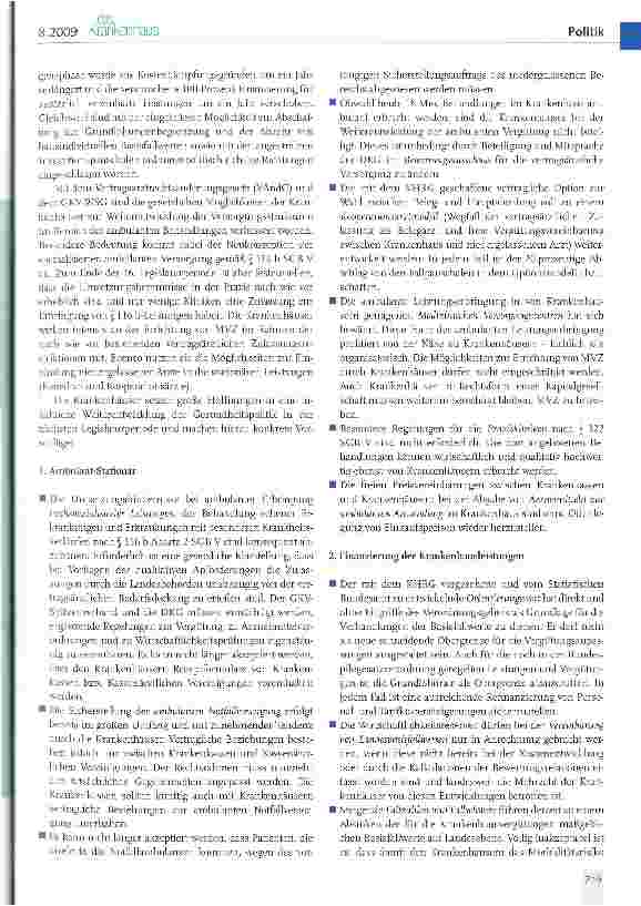 Vorschauseite 4: Für eine hochwertige und flächendeckende Patientenversorgung, innovative Medizin und moderne Arbeitsplätze in Krankenhäusern