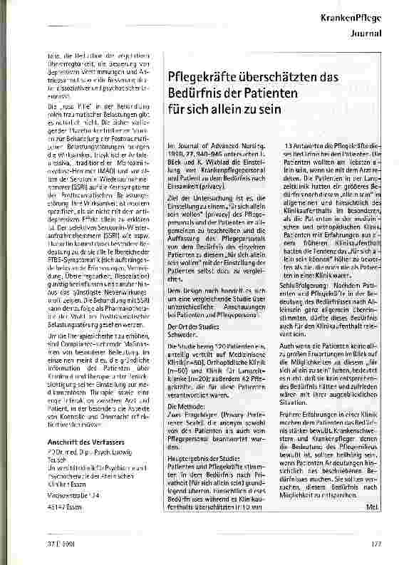 Vorschauseite 2: Beitrag der Psychopharmakakotherapie zur Bewältigung Posttraumatischer Belastungsstörungen