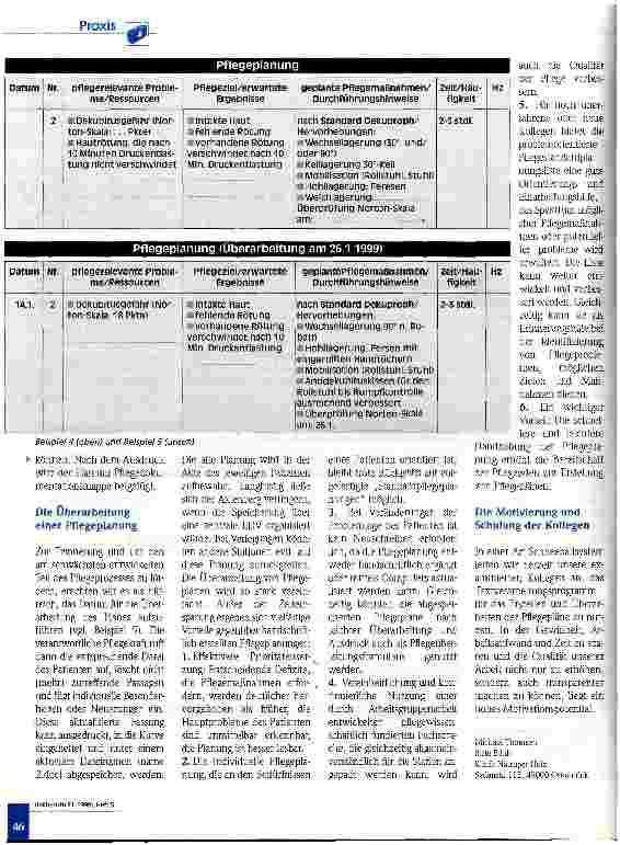 Vorschauseite 3: Von der Last zur Lust Pflegeplanung per EDV