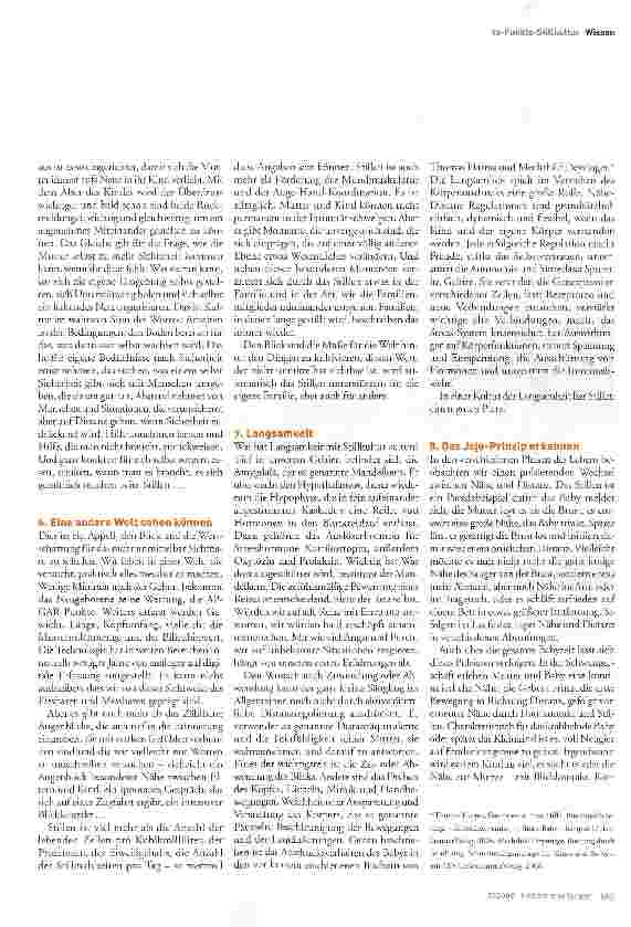 Vorschauseite 4: Kultur des Stillens und der Nähe