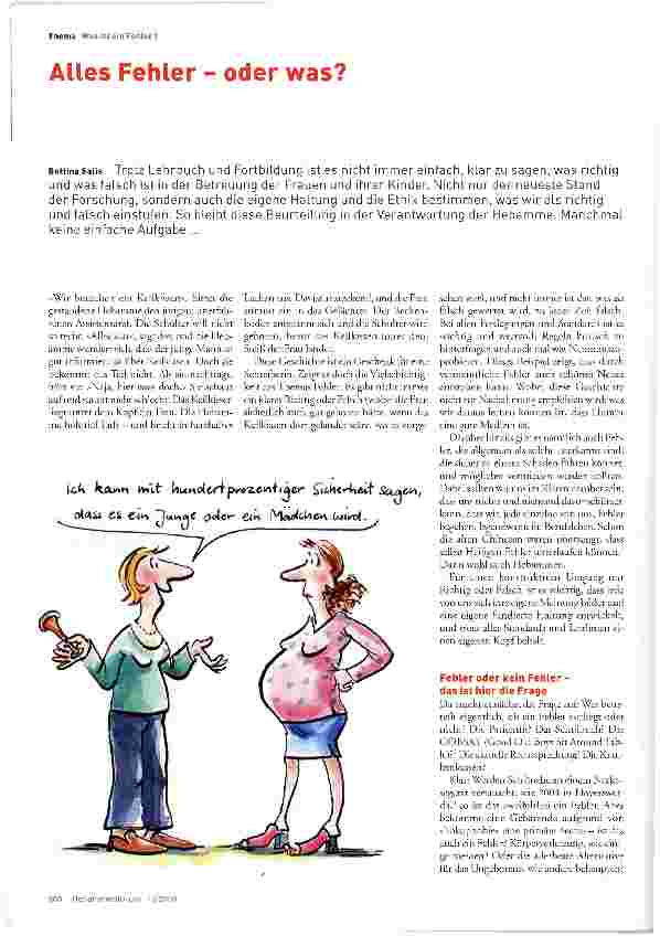Vorschauseite 1: Alles Fehler - oder was?