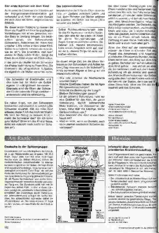 Vorschauseite 2: Eltern zwischen Angst und Hoffnung - Das Frühgeborene auf der Intensivstation