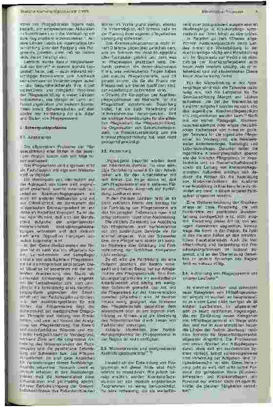 Vorschauseite 3: Ausbildung von Krankenpflegeund Hebammenpersonal