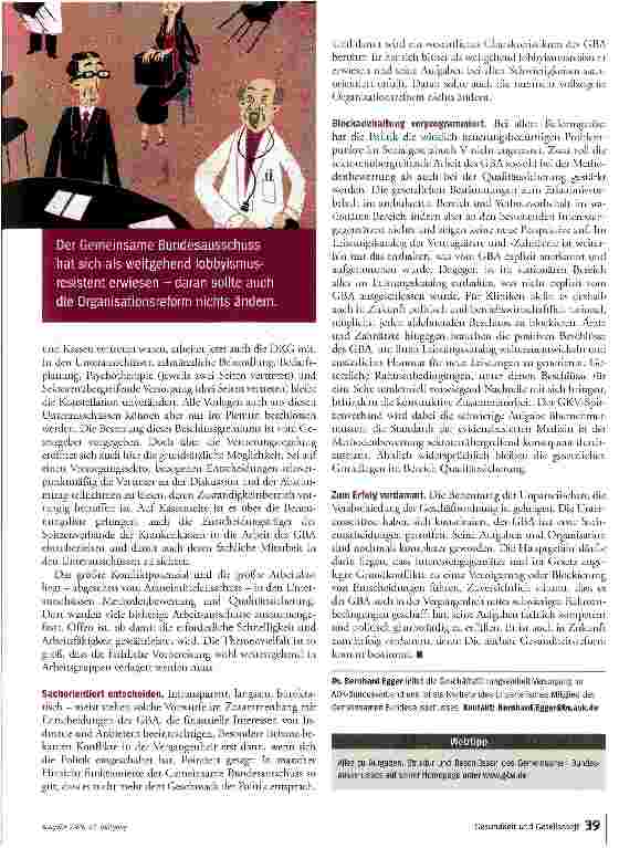 Vorschauseite 3: Nach dem großen Stühlerücken