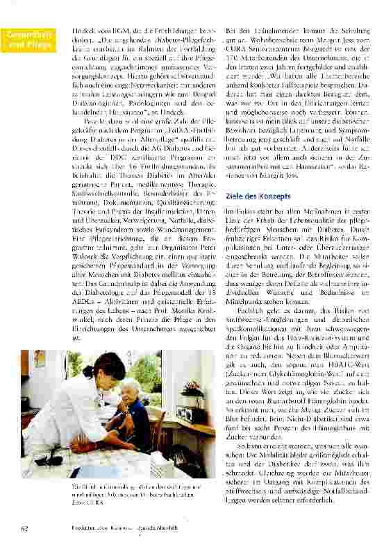 Vorschauseite 3: Verbesserte Betreuung von Diabetikern tut not