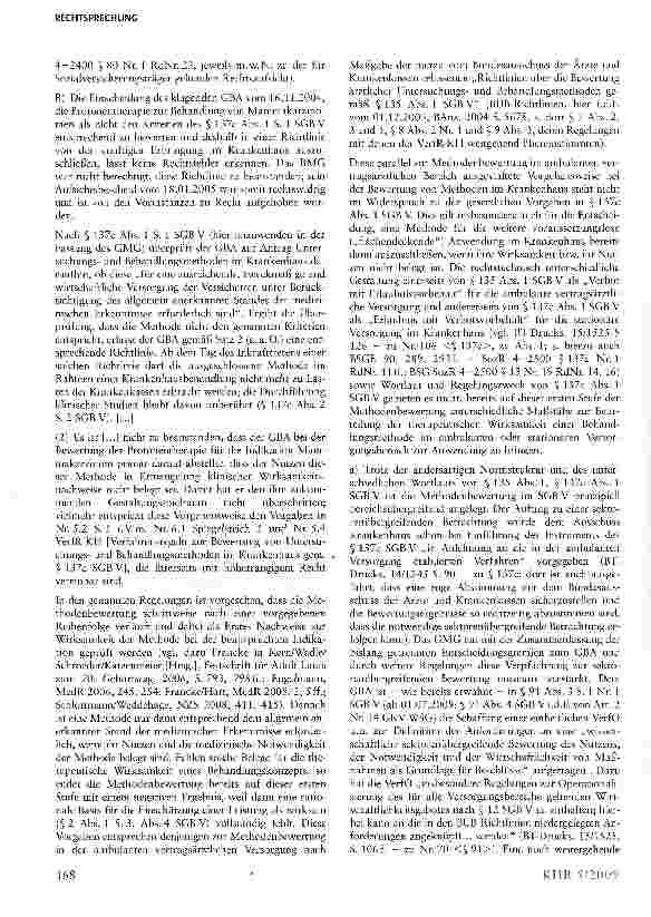 Vorschauseite 3: Der Ausschluss von Behandlungsmethoden im stationären Sektor durch Richtlinien des GBA